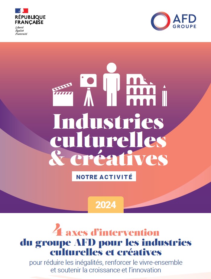 Infographie – Notre activité en faveur des industries culturelles et créatives en