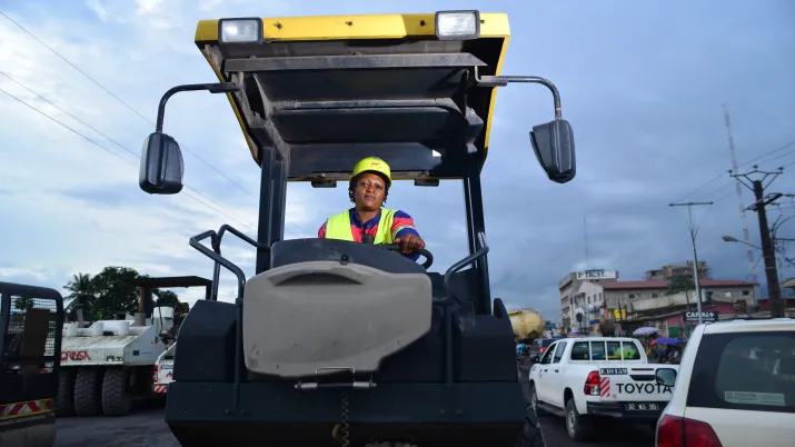 Rénover l'axe de transport essentiel du Cameroun