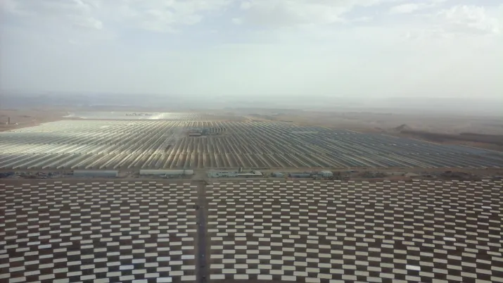 Complexe solaire Noor, Ouarzazate, Maroc, énergie