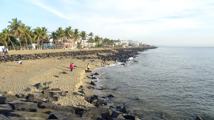 Front de mer de Pondichéry