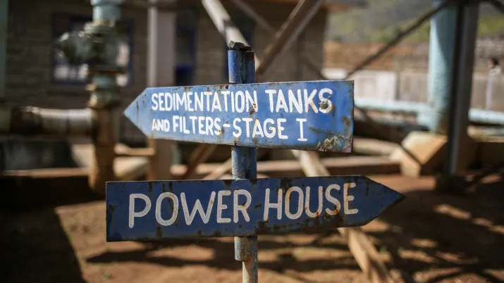 Système traitement eaux Mwache / James Keogh