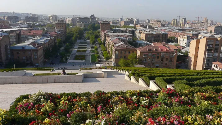 Ville, paysage urbain, Arménie