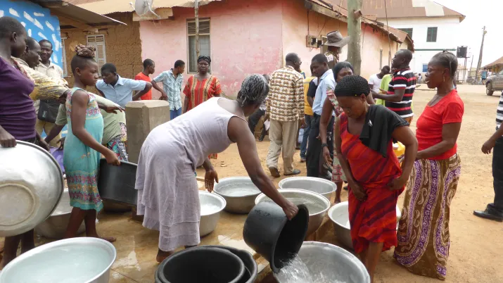 Un meilleur accès à l'eau potable et à l'assainissement en région Brong Ahafo