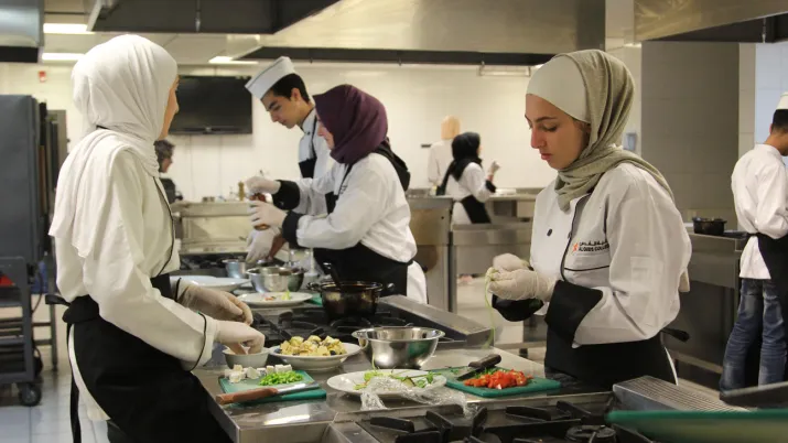 formation professionnelle, jeunes, hôtellerie, Jordanie