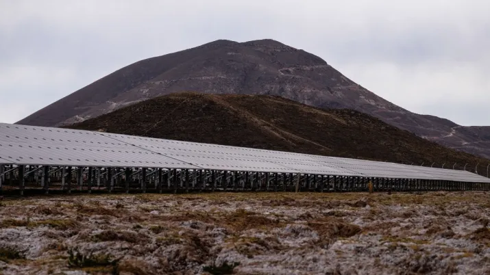 La plus haute centrale photovoltaïque du monde