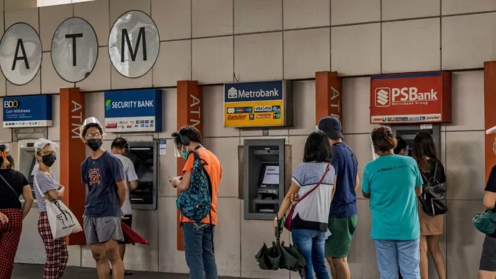 Distributeurs automatiques aux Philippines