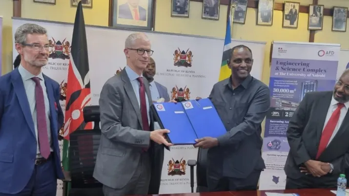 Kenya's Government and AFD signed two financing agreements to the tune of 35 million euros aiming to improve academic training in the Science, Technology, Engineering, and Mathematics