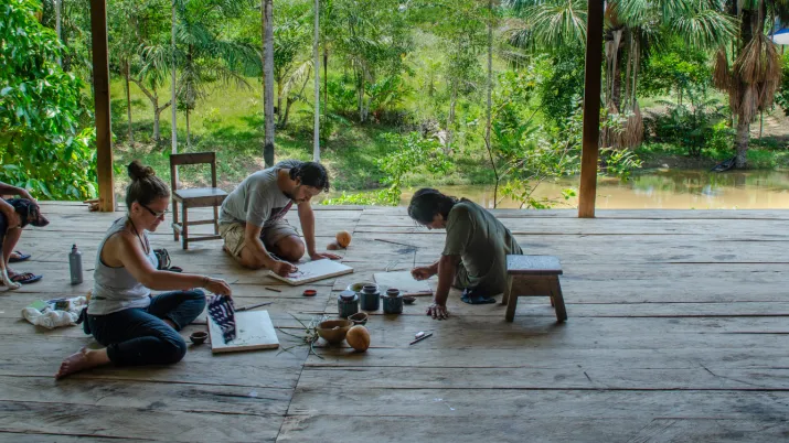 Au Pérou, résidence croisée entre artistes péruviens et français © Antonio de Loayza /AFD