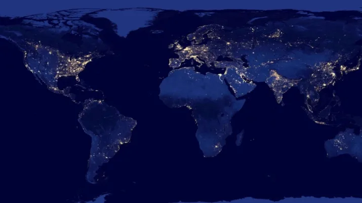 La Terre de nuit, 2012