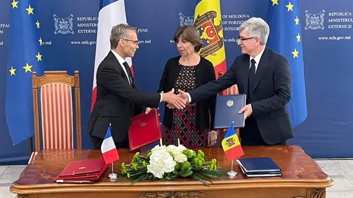 L’accord intergouvernemental entre la France et la Moldavie ainsi qu’un premier prêt de soutien au budget de l’Etat moldave