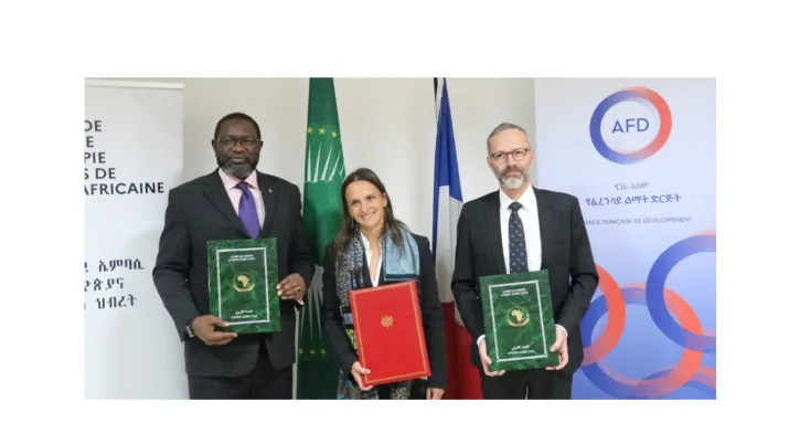 Africa CDC x AFD signature MoU public health 