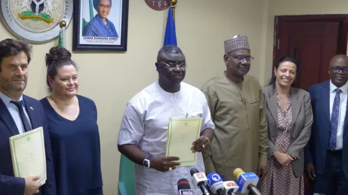 Le Gouvernement du Nigéria et l’Agence Française de Développement (AFD) ont signé une convention de subvention de 25 million € en faveur du projet Northern Corridor 