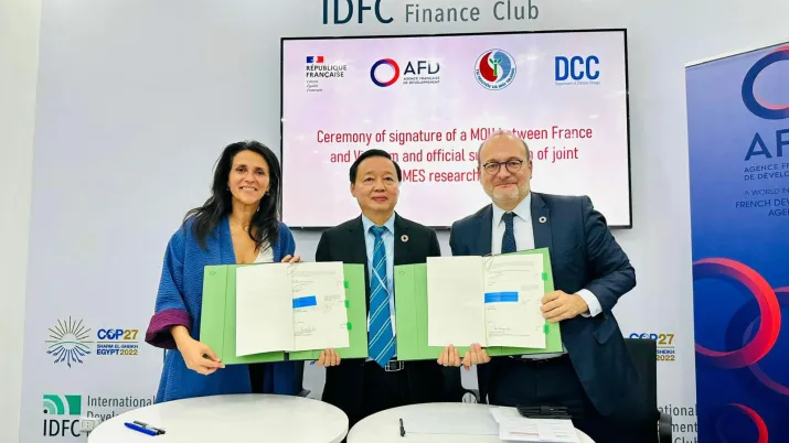 L'AFD et le ministère de l'Environnement et des Ressources naturelles du Vietnam 