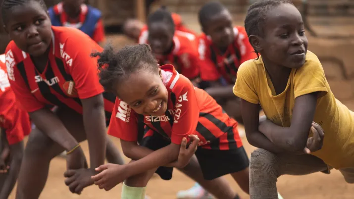 entrainement footbal Kiberia black stars Kenya