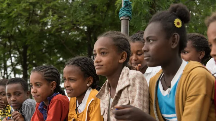Jeunes filles, Éthiopie