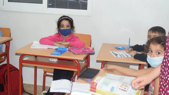 Enfants, école, Liban