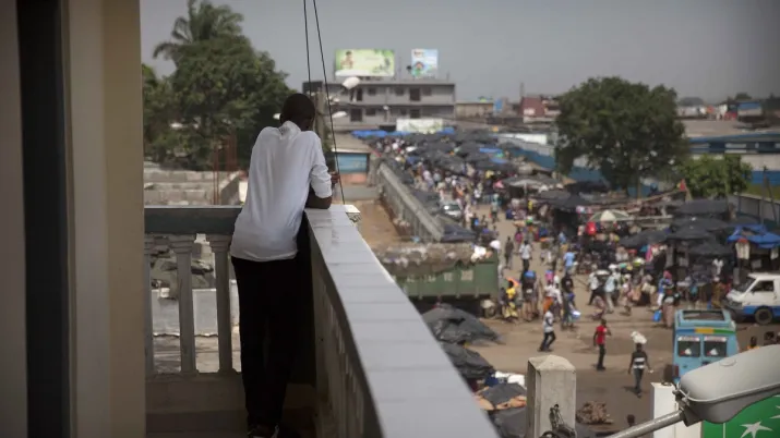 Vue urbaine à Abidjan
