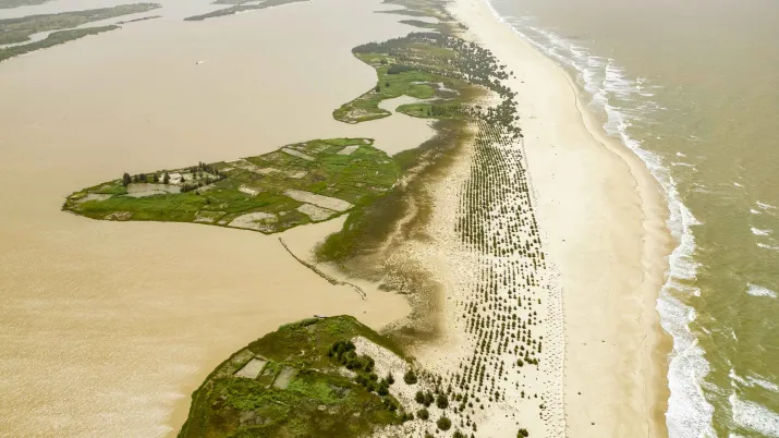 Projet de lutte contre l'érosion côtière