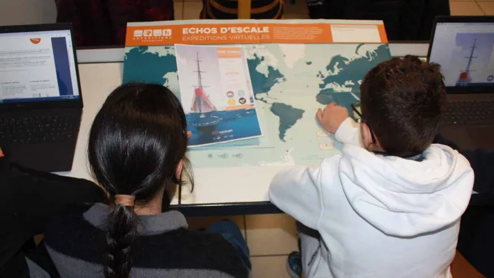 L'AFD accompgane la fondation Tara Ocean pour sensibiliser les jeunes au développement durable