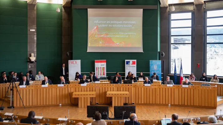 Inauguration officielle du Pôle, le 4 avril 2024 à Clermont-Ferrand.
