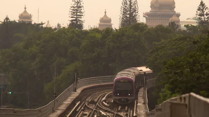 Bangalore metro reduces emissions