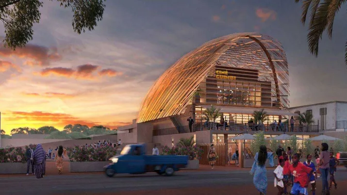 Au Burkina Faso, l’AFD et l’Union européenne soutiennent la réfection du Ciné Guimbi, au Burkina Faso