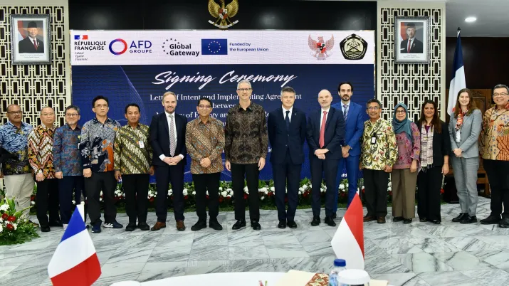 AFD x Ministère de l'énergie indonesie