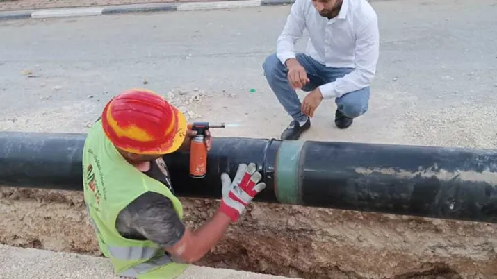 Le projet vise à améliorer l’alimentation et la distribution d’eau potable aux habitants de Beitunia, en Palestine.
