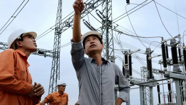 Production d'électricité au Vietnam