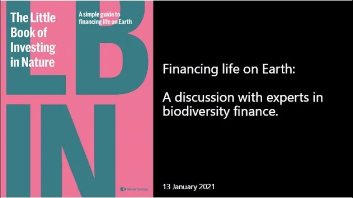 How to finance life on Earth