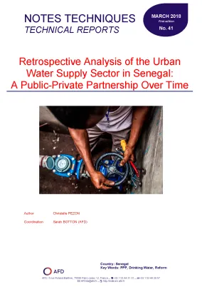 Retrospective Analysis of the Urban Water Supply Sector in Senegal: A Public-Private Partnership Over Time