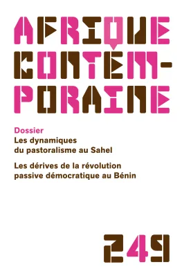 Les dynamiques du pastoralisme au Sahel