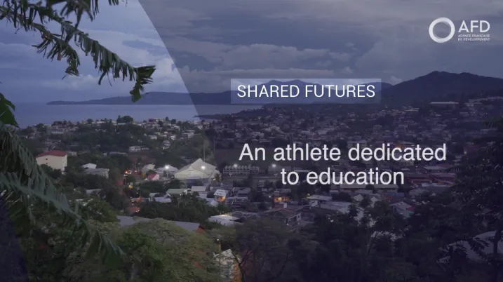 An athlete dedicated to education