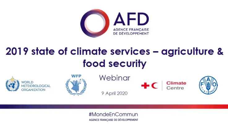 2019 State of Climate Services Report - Speakers' presentations