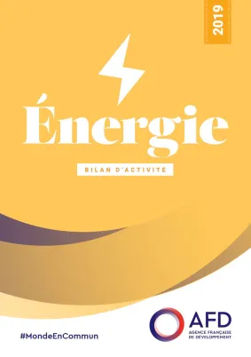 Énergie - Bilan d'activité 2019