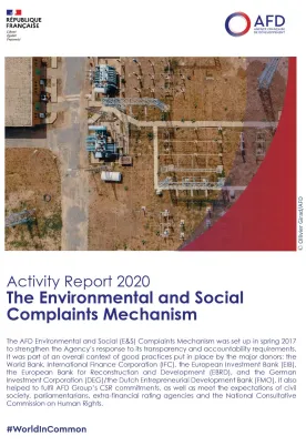 The Environmental and Social Complaints Mechanism - 2020  Activity Report