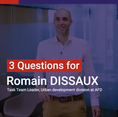 Romain Dissaux: "in Conakry this result in a system for capturing biogas"