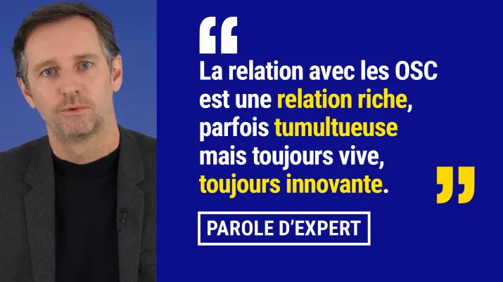 Comment l'AFD travaille avec les OSC ?