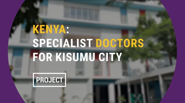 Kenya: specialist doctors in Kisumu City