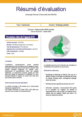 assainissement multipays