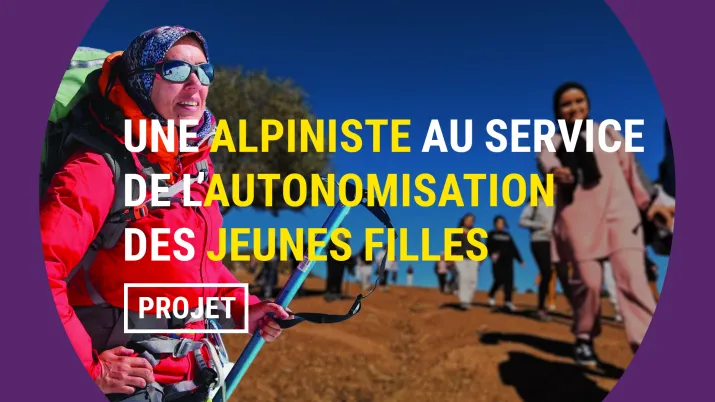 Alpiniste femme Maroc
