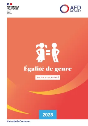 Égalité de genre - Bilan d'activité 2023