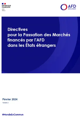 directive passation de marché février 2024 afd