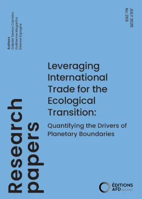 Leveraging International Trade for the Ecological Transition: Quantifying the Drivers of Planetary Boundaries