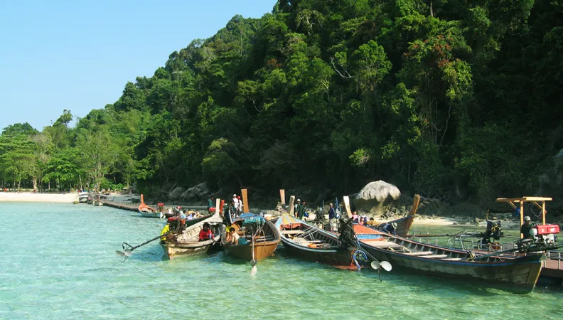 Barques, Thaïlande