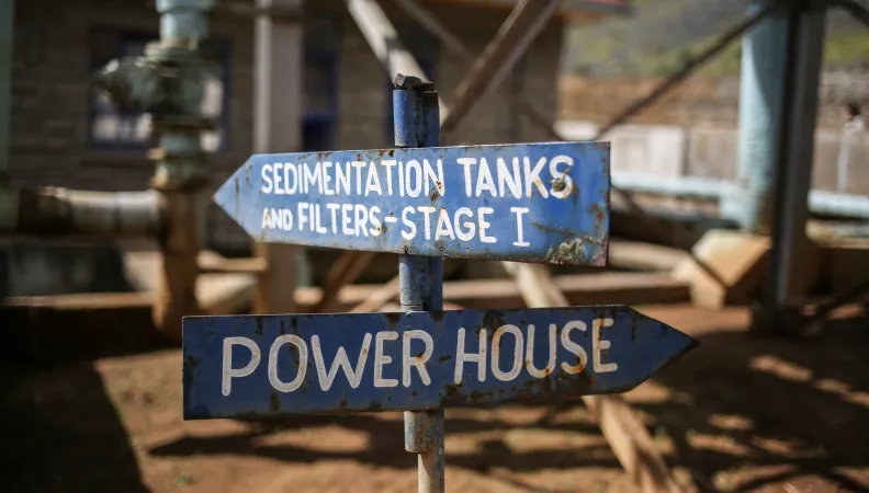 Système traitement eaux Mwache / James Keogh