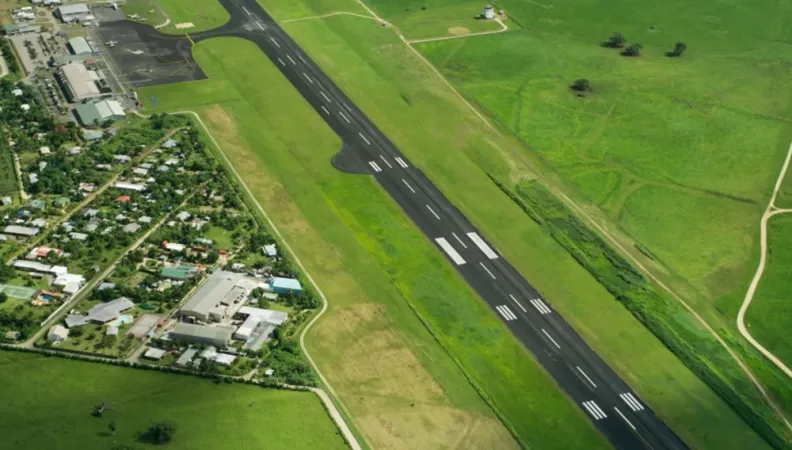 Vanuata, Ficol, aéroport, Nouvelle-Calédonie, Lebeau