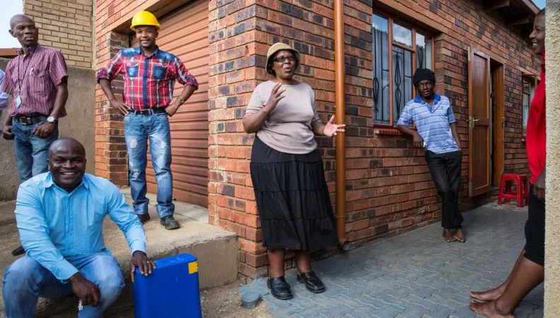 logement, habitants, Soweto, Afrique du Sud