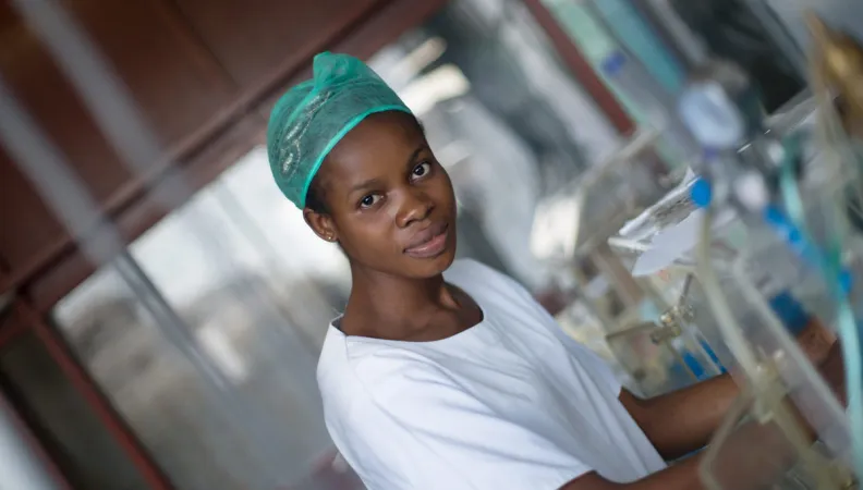 Nurse, Ngaliema Hospital, Kinshasa (DRC)