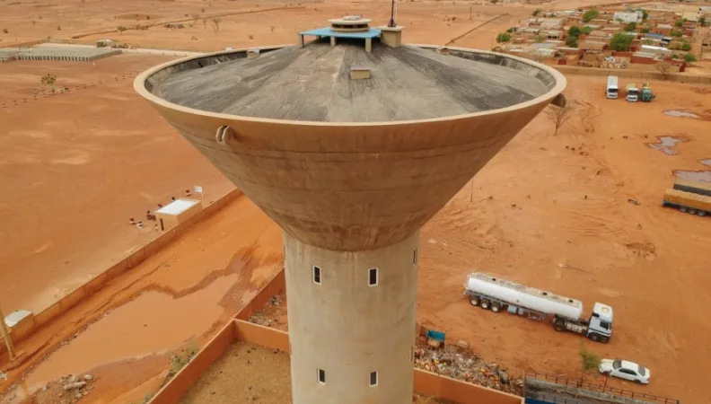 château d'eau, assanissement, Niamey, Niger